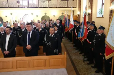 Strażacy z Zamościa świętowali w kościele, potem padło ważne wyróżnienie