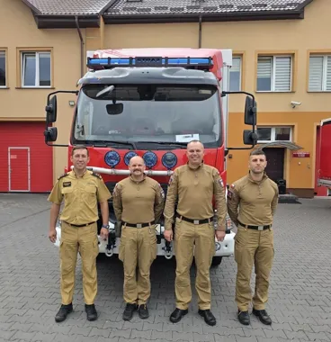 Czterech strażaków z Zamościa gasiło wielki pożar lasów w Hiszpanii