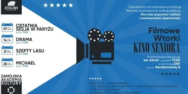 Kino Seniora w Zamościu - wtorki z filmem, ciszą i dobrym repertuarem