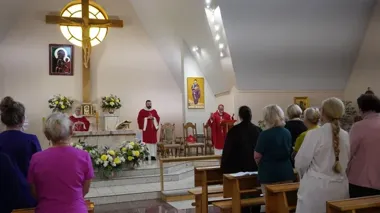 Biskup Marian Rojek przewodniczył mszy za pracowników ochrony zdrowia